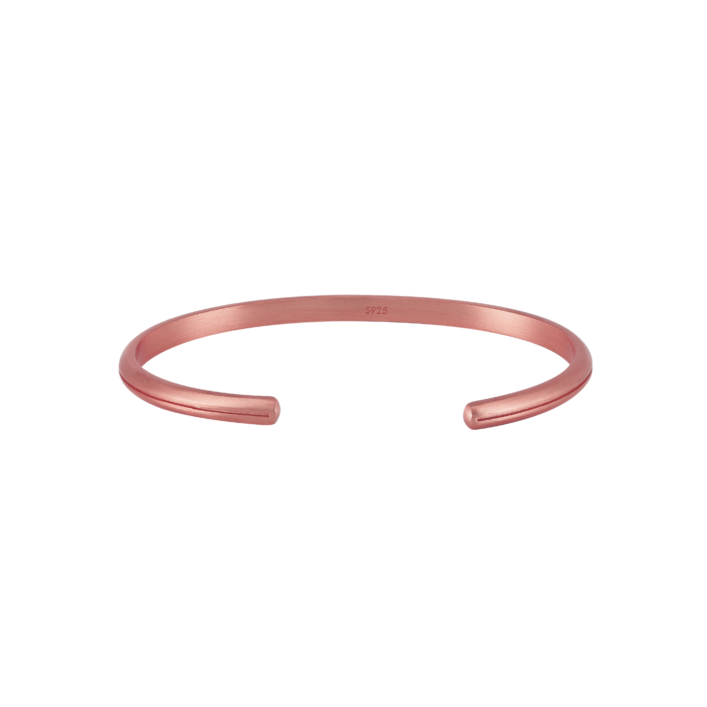 The Arc Cuff Torque Bangle | Rose Gold