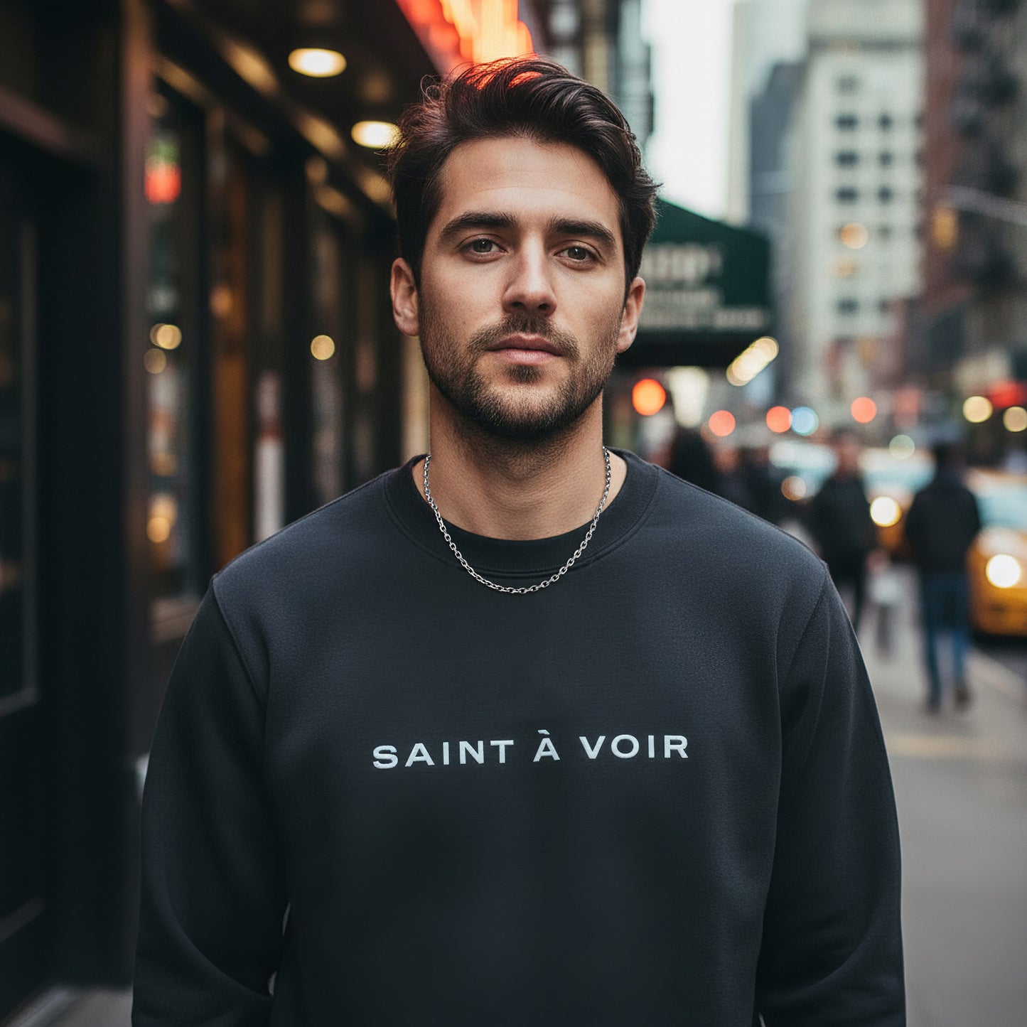 HUDSON CHAIN | SILVER TONE