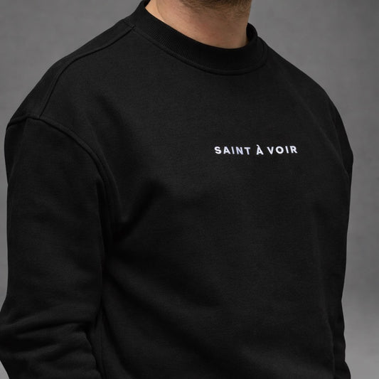 The Essential Sweatshirt – Midnight Black