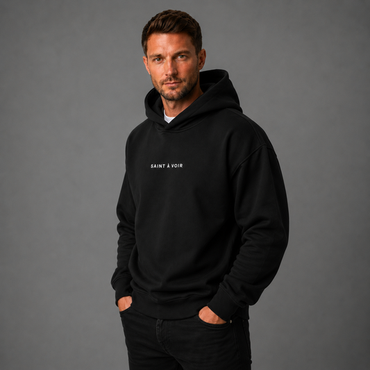 The Essential Hoodie – Black