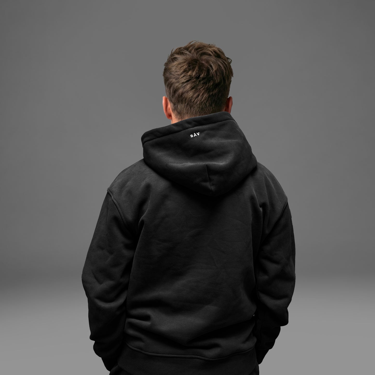 The Essential Hoodie – Black