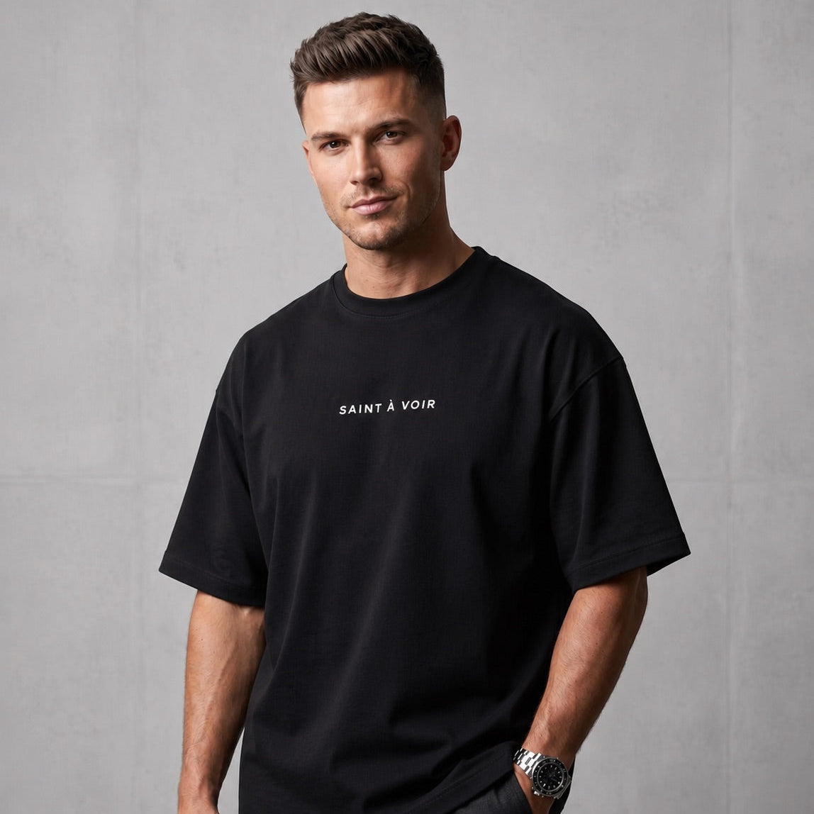The Essential Boxy T-Shirt – Black