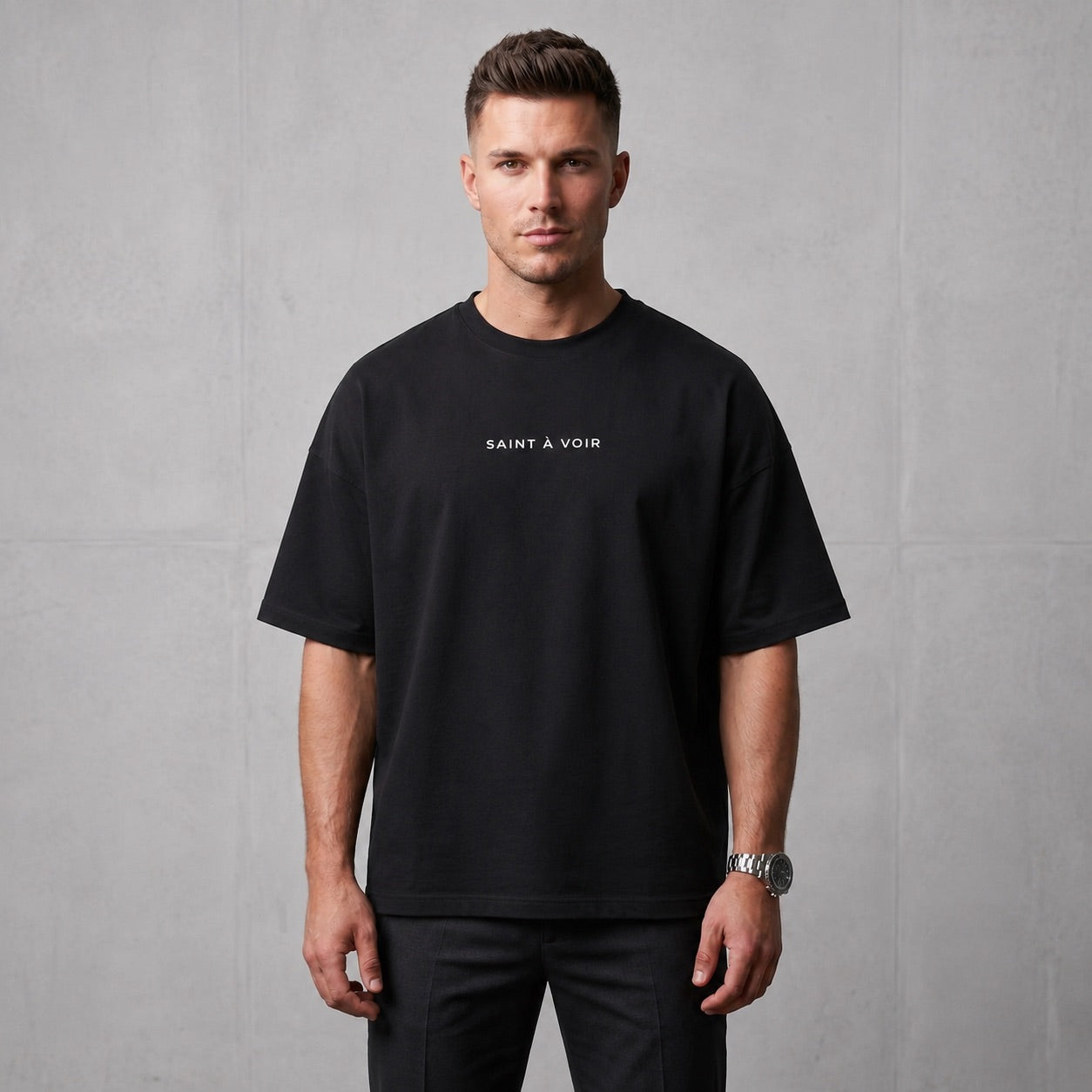 The Essential Boxy T-Shirt – Black