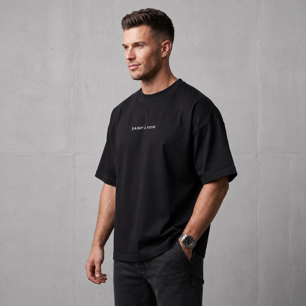 The Essential Boxy T-Shirt – Black