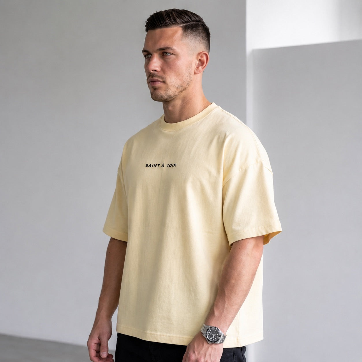 The Essential Boxy T-Shirt – Buttercream