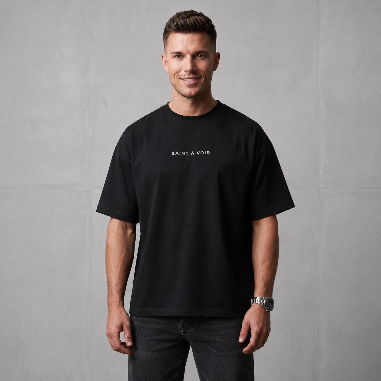 The Essential Boxy T-Shirt – Black