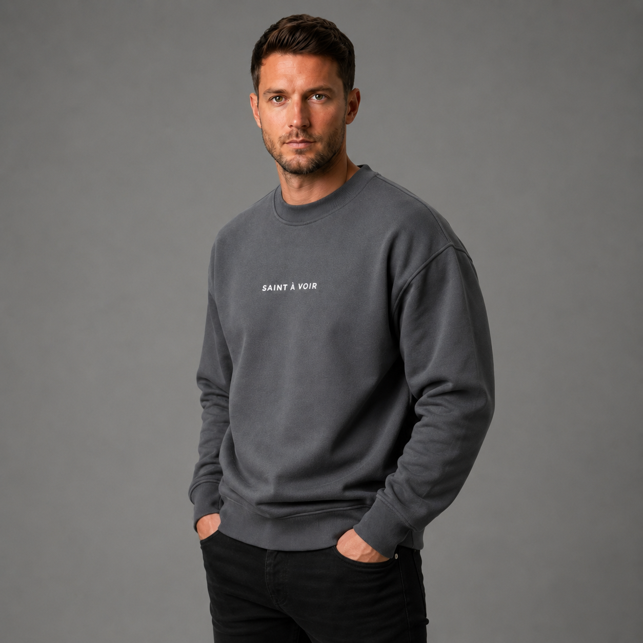 The Essential Sweatshirt – Charcoal