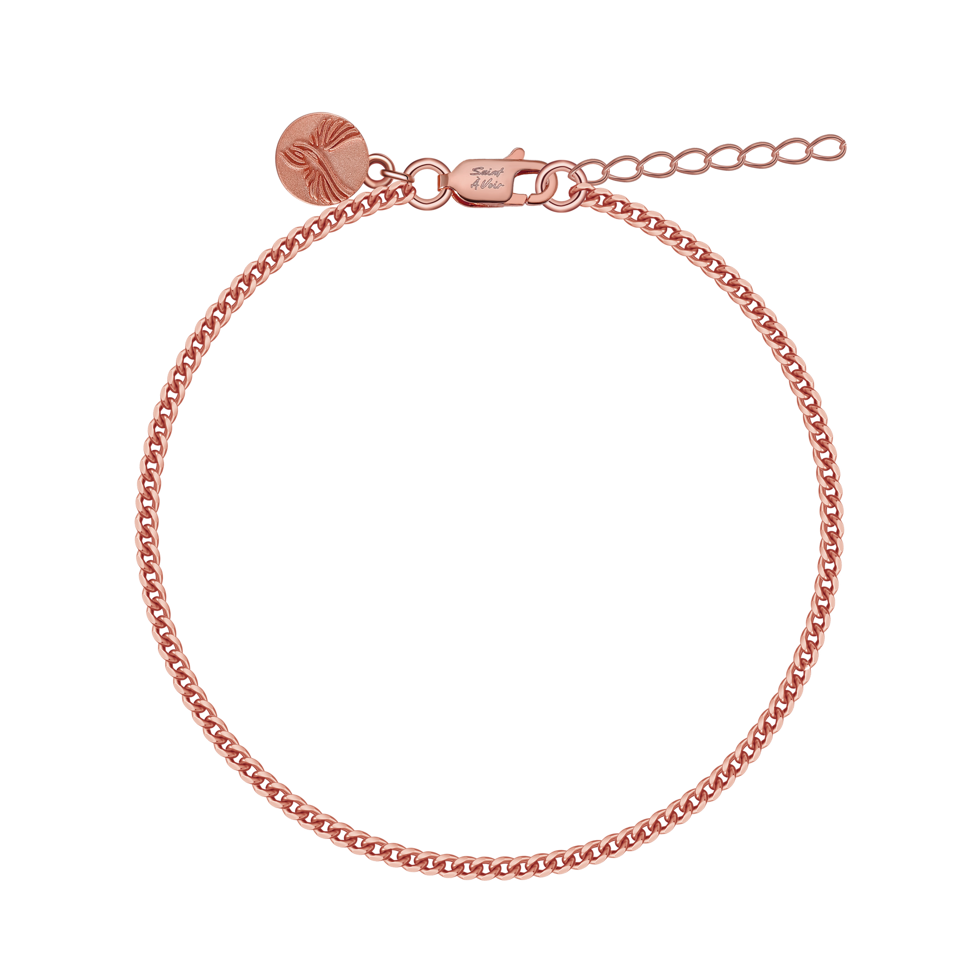 Rose Gold Sterling Silver Bracelet