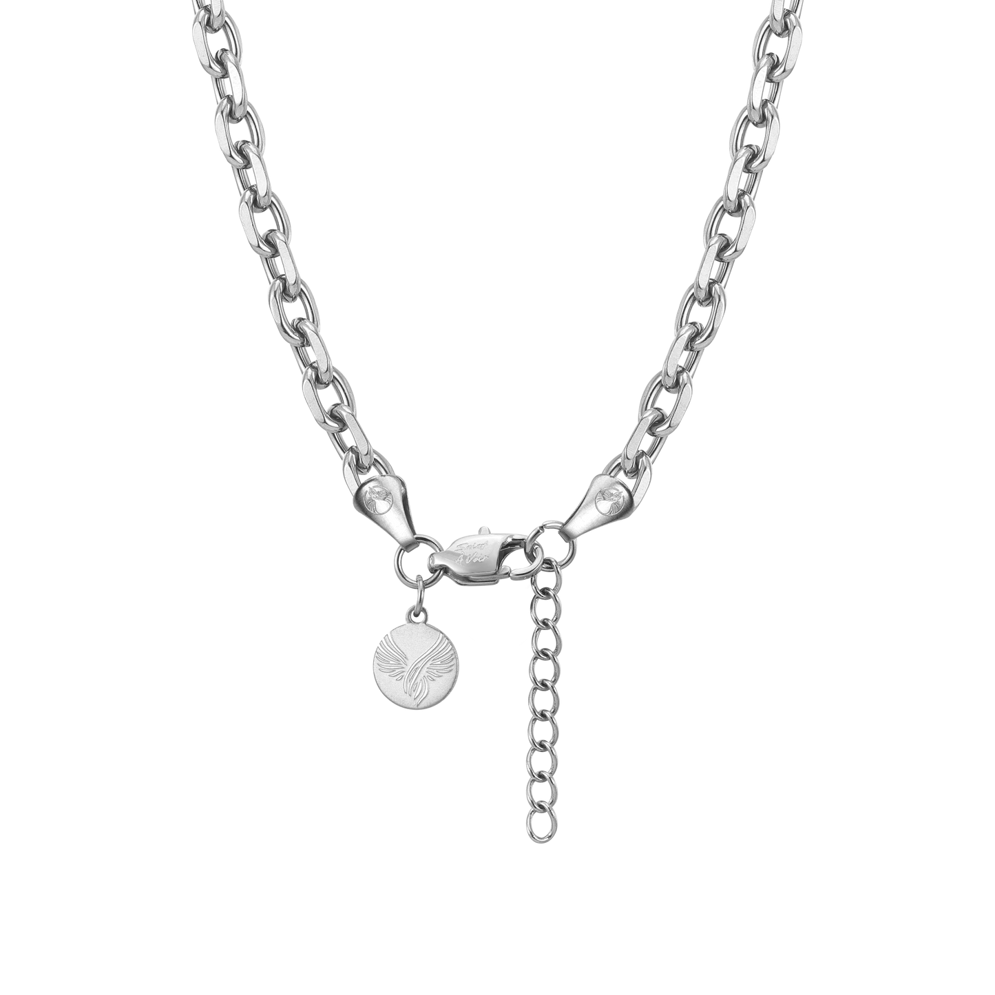 HUDSON CHAIN | SILVER TONE