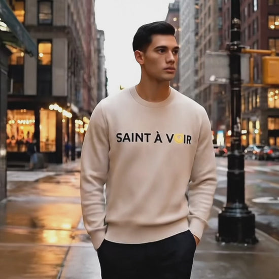 Mens stone jumper