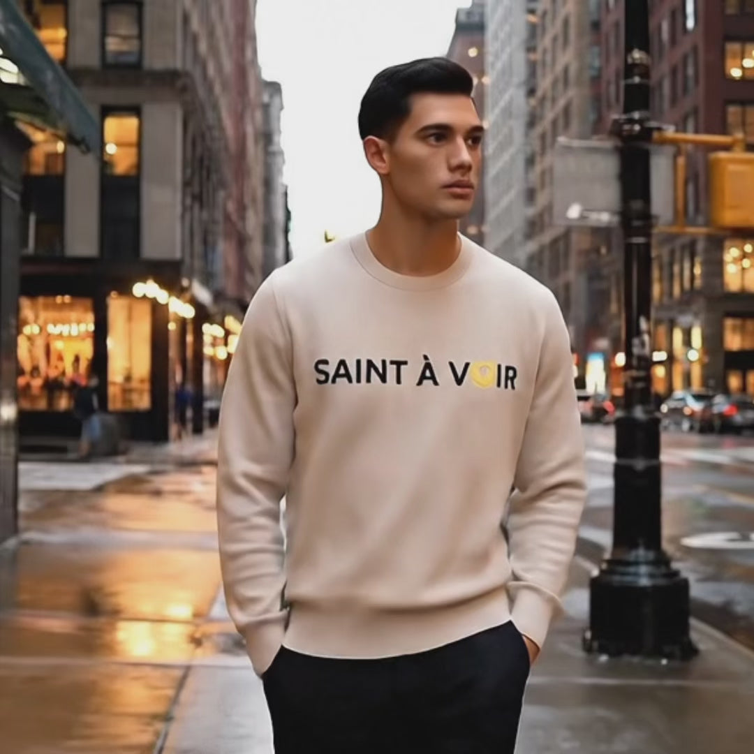 Mens stone jumper