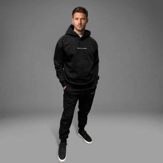 The Essential Hoodie – Black