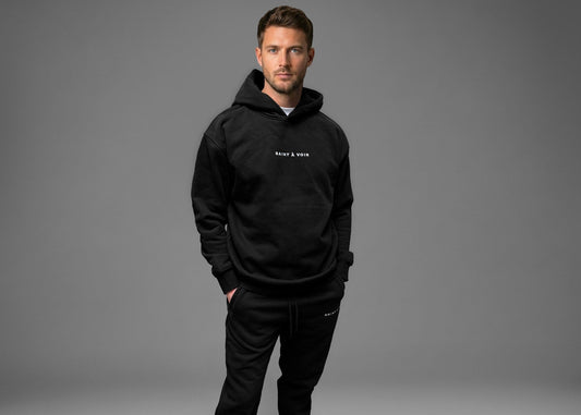 The Essential Hoodie – Black