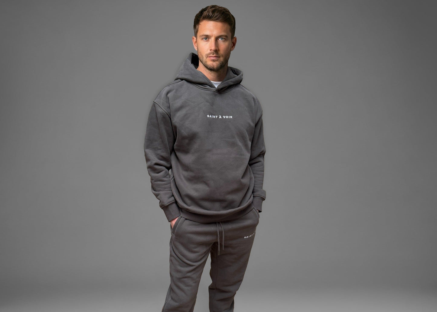 The Essential Hoodie – Charcoal